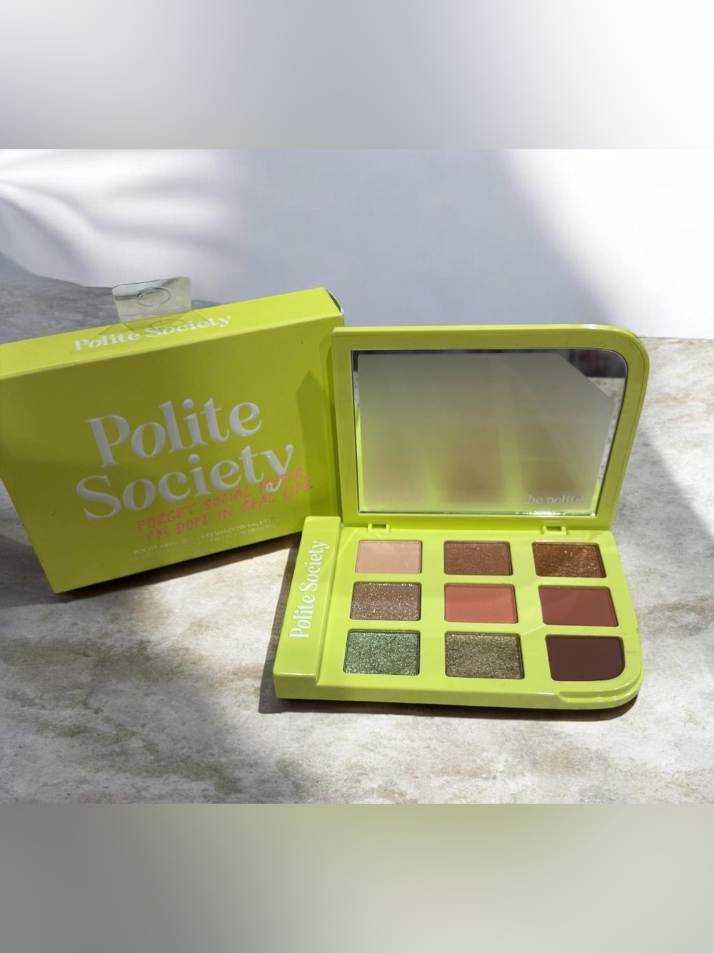 Polite Society Eyeshadow Palette “Forget Social Media, I’m Dope In Real Life”